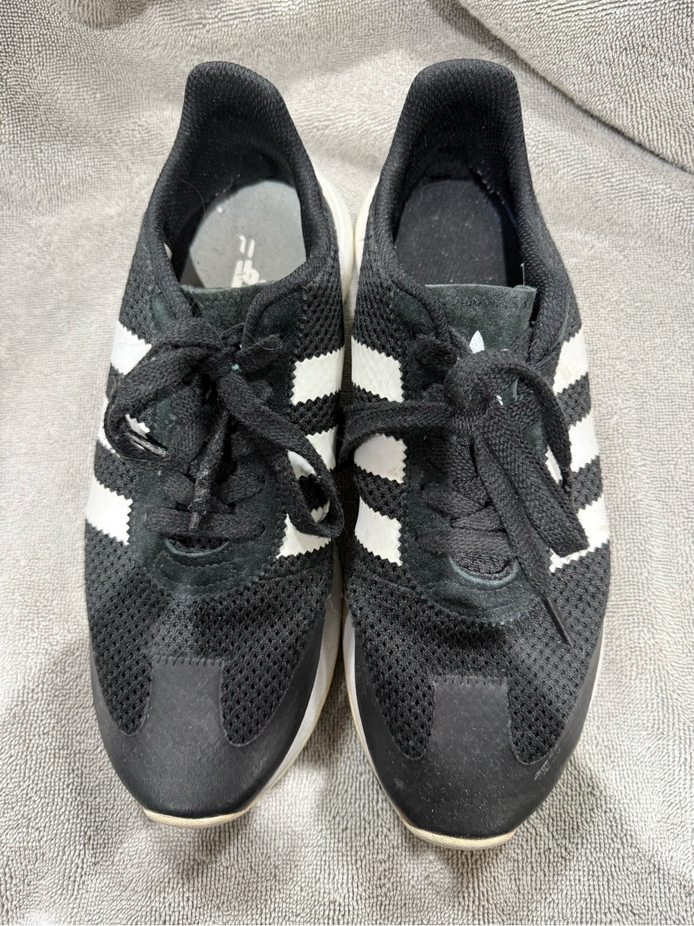 Black and White Women’s Adidas  Sneakers